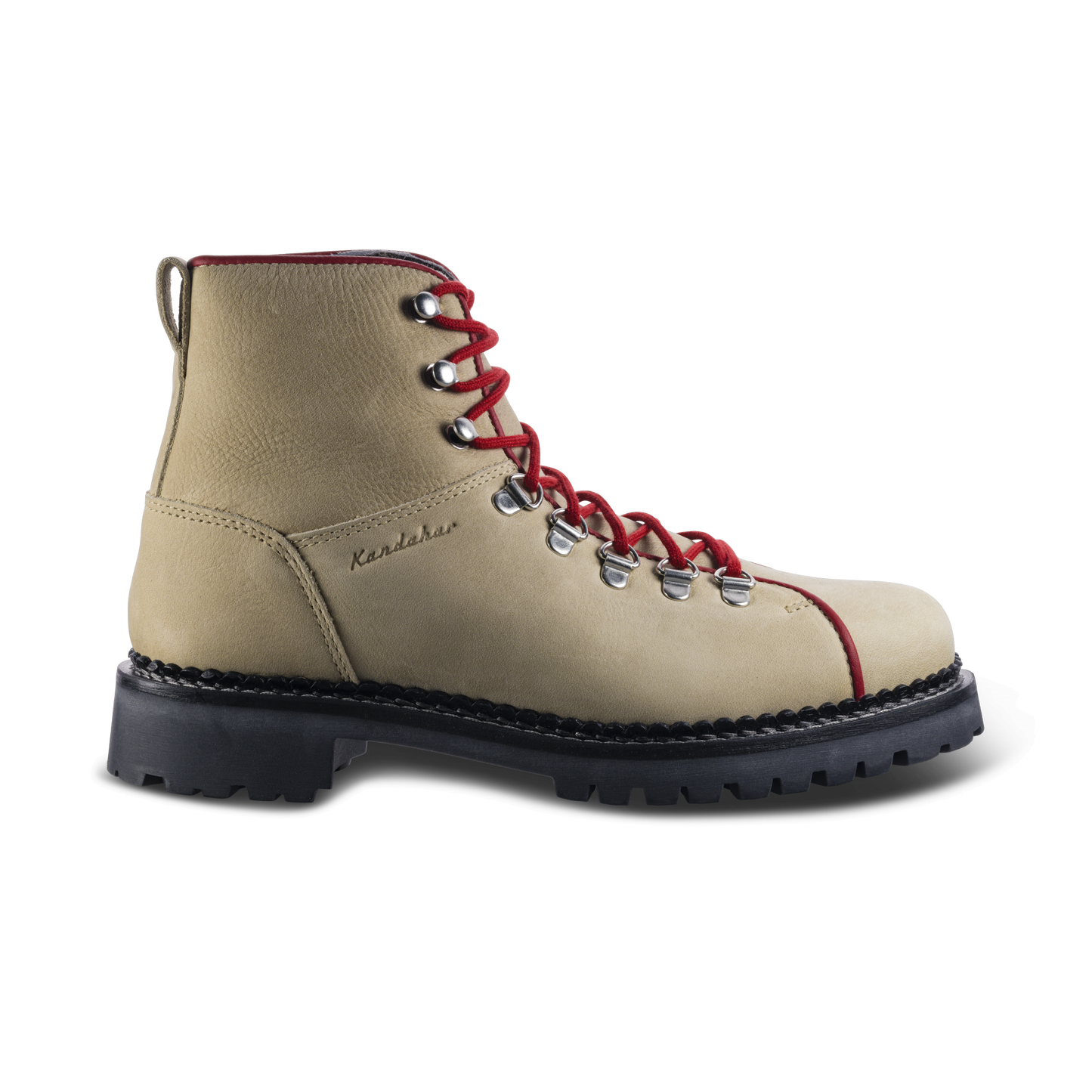 Retro beige red