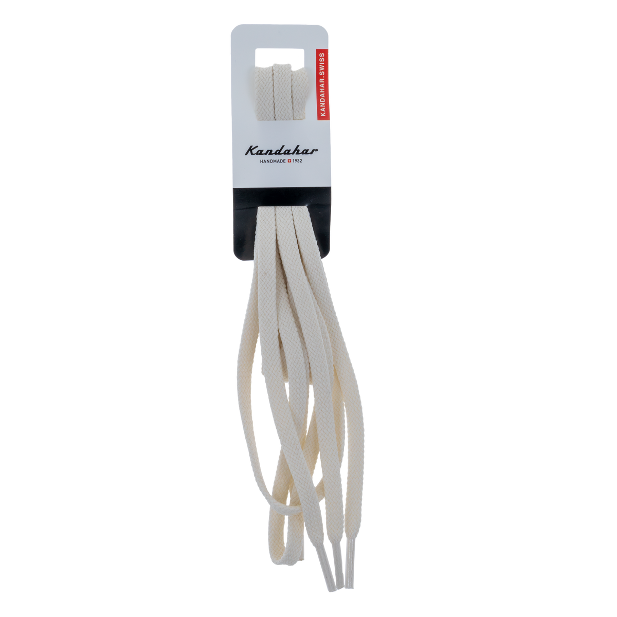 Flache Schnürsenkel 7mm white