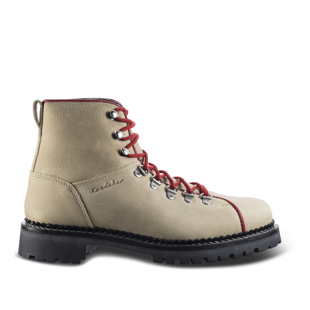 Retro beige red