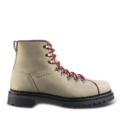 Retro beige red