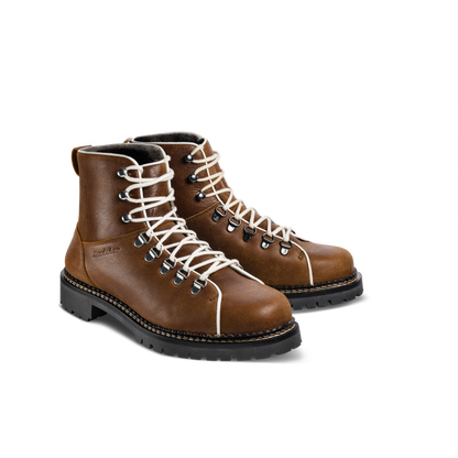 Retro light brown-white